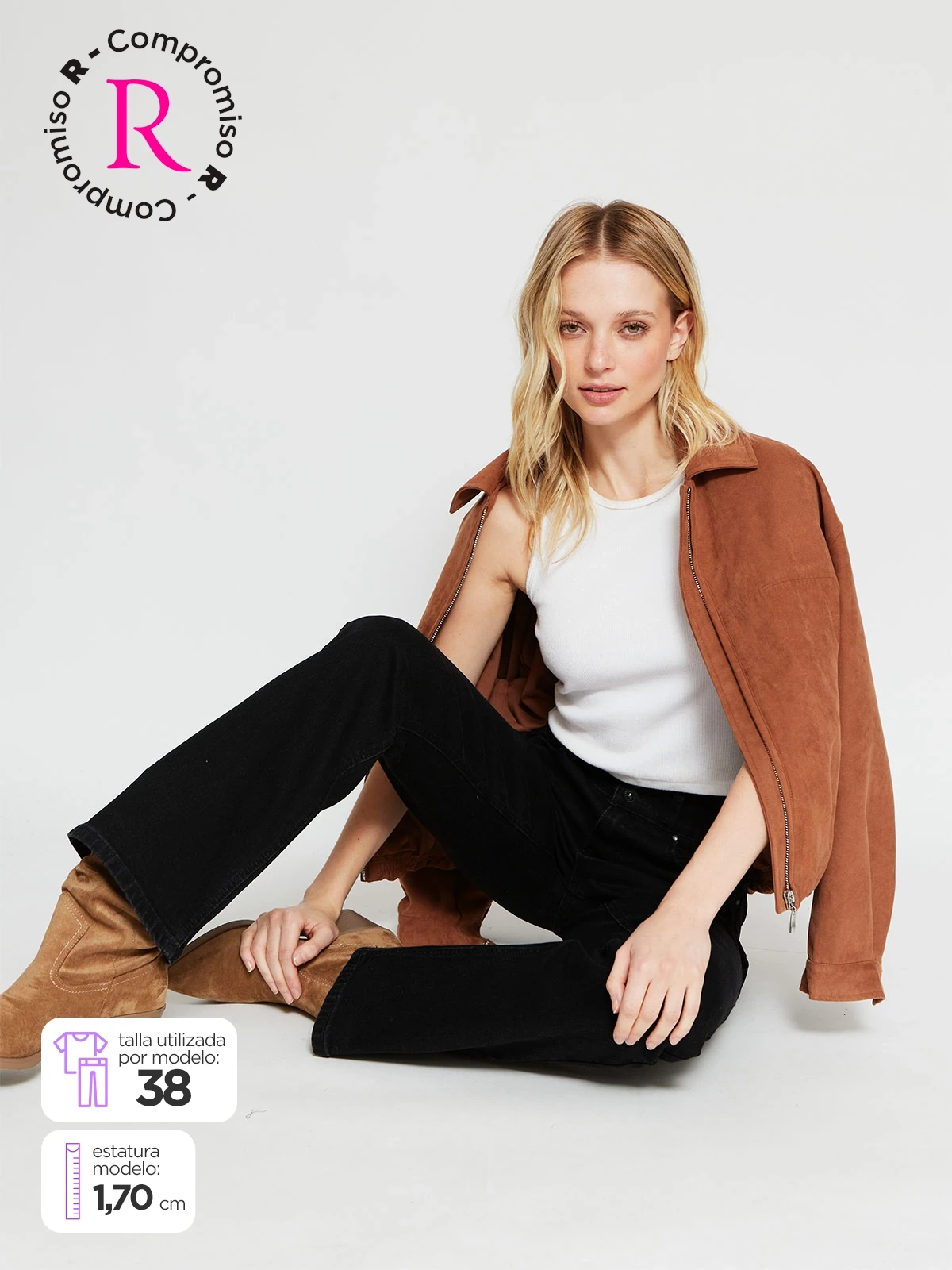 JEANS MUJER PEPE JEANS ALGODÓN FLARE PUSH UP - 1