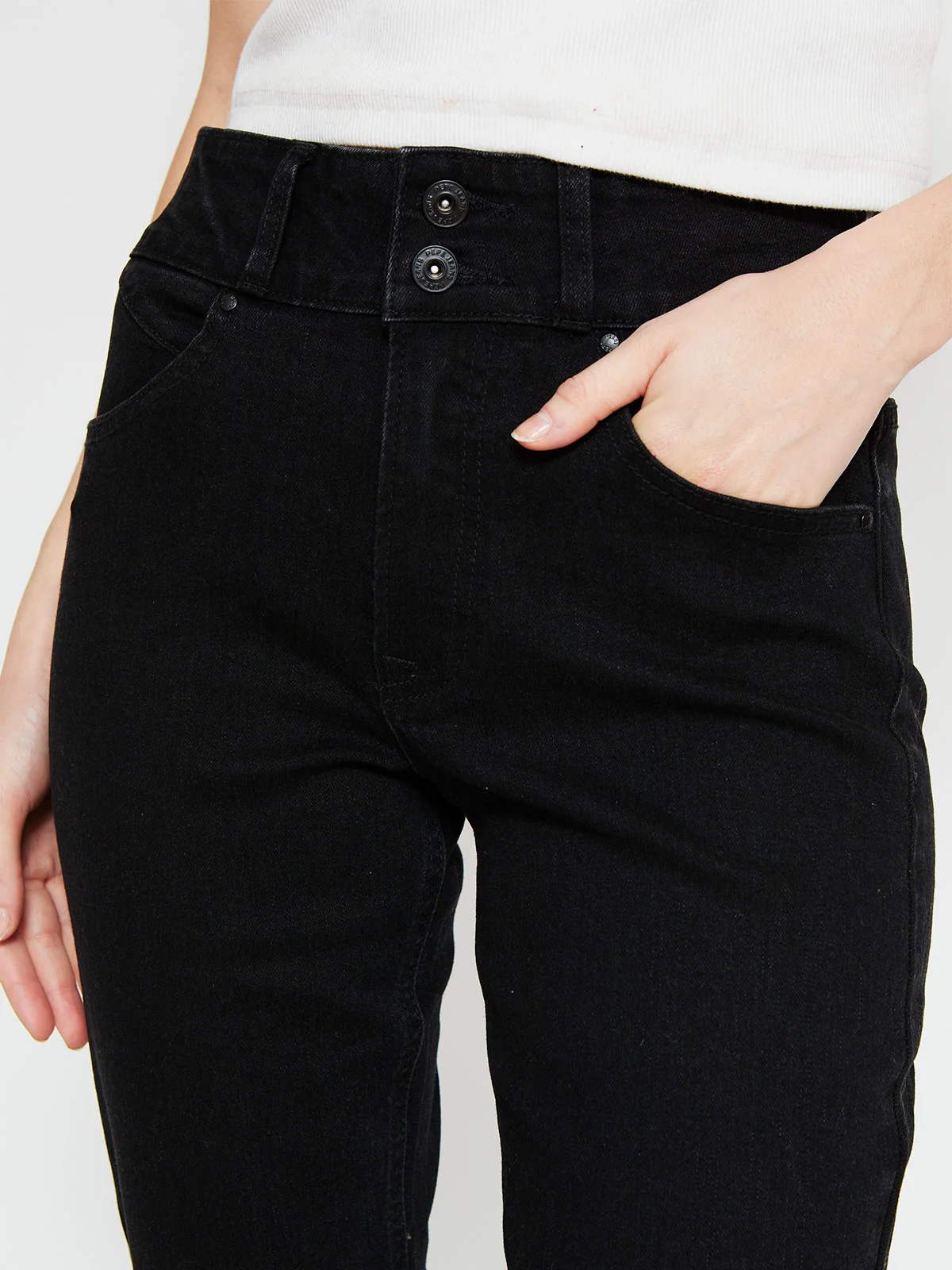 JEANS MUJER PEPE JEANS ALGODÓN FLARE PUSH UP - 4