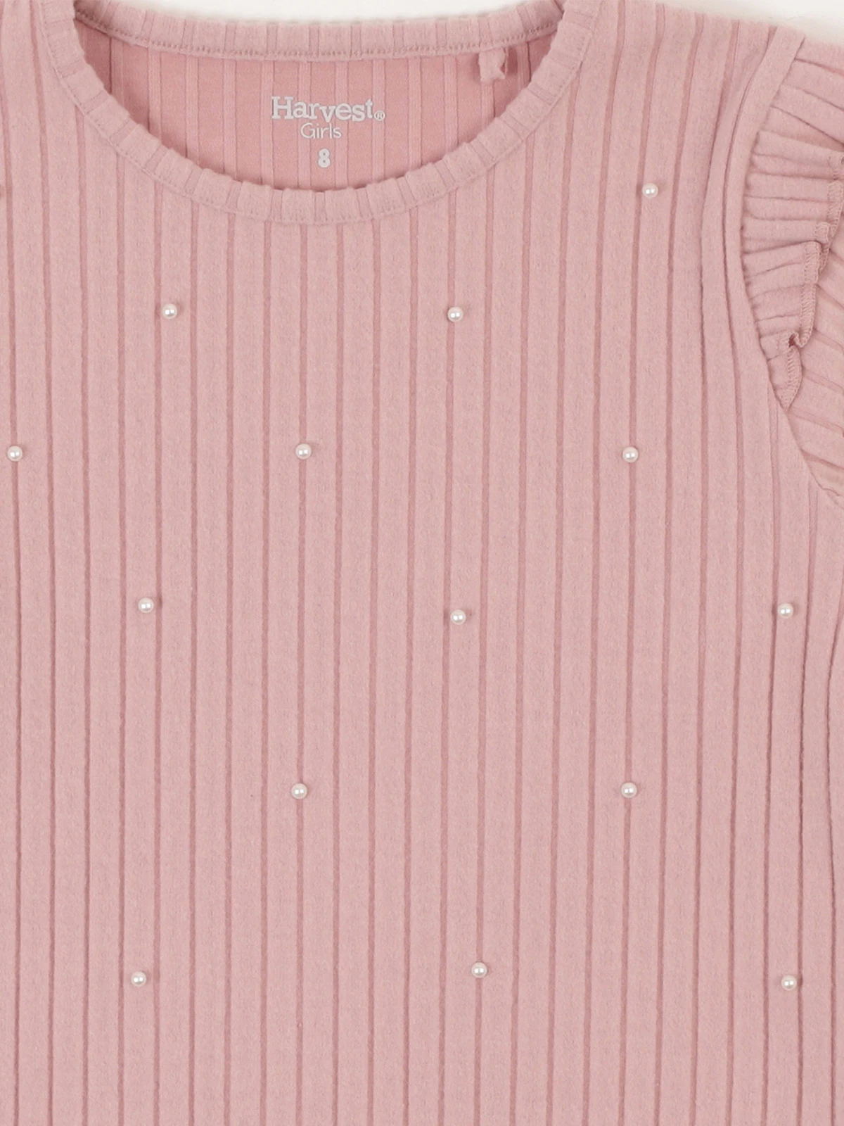 POLERA MANGA LARGA NIÑA HARVEST NINA PERLAS - 3