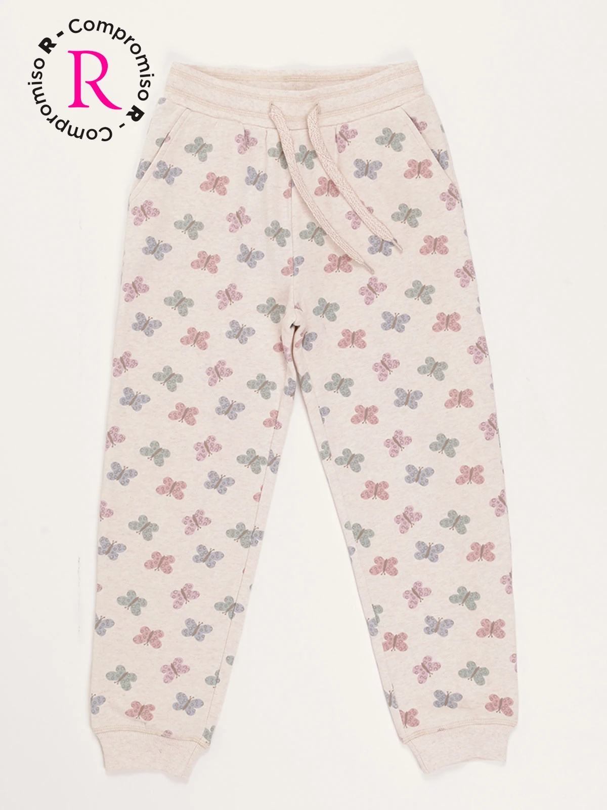 PANTALÓN DE BUZO NIÑA HARVEST ESTAMPADO - 1