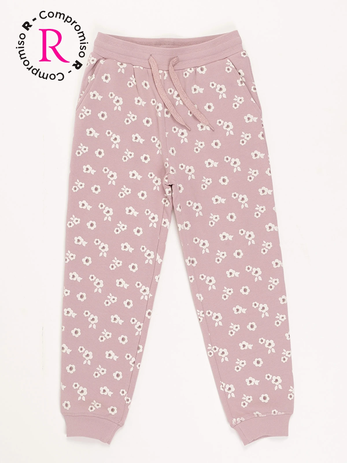 PANTALÓN DE BUZO NIÑA HARVEST ESTAMPADO - 1