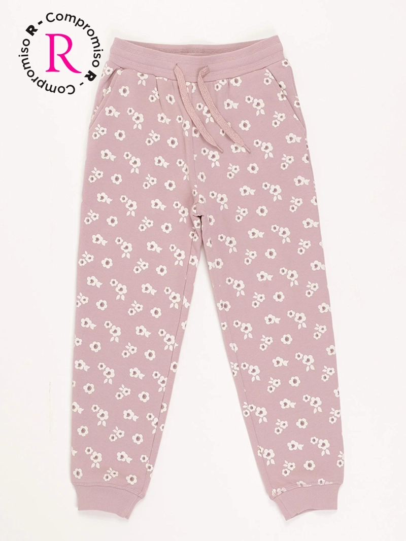 PANTALÓN DE BUZO NIÑA HARVEST ESTAMPADO - 1