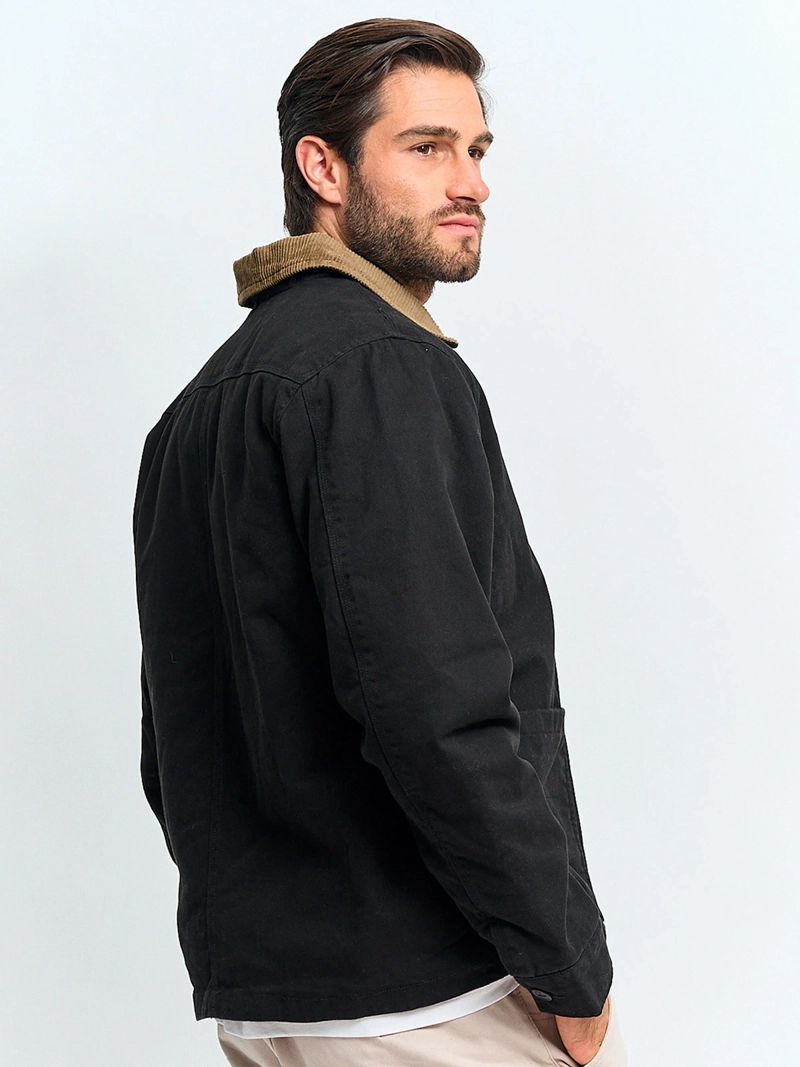 CHAQUETA HOMBRE HALF ALGODÓN SHERPA - 2