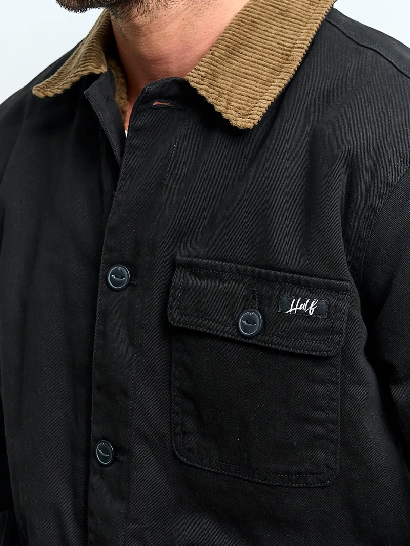 CHAQUETA HOMBRE HALF ALGODÓN SHERPA - 3