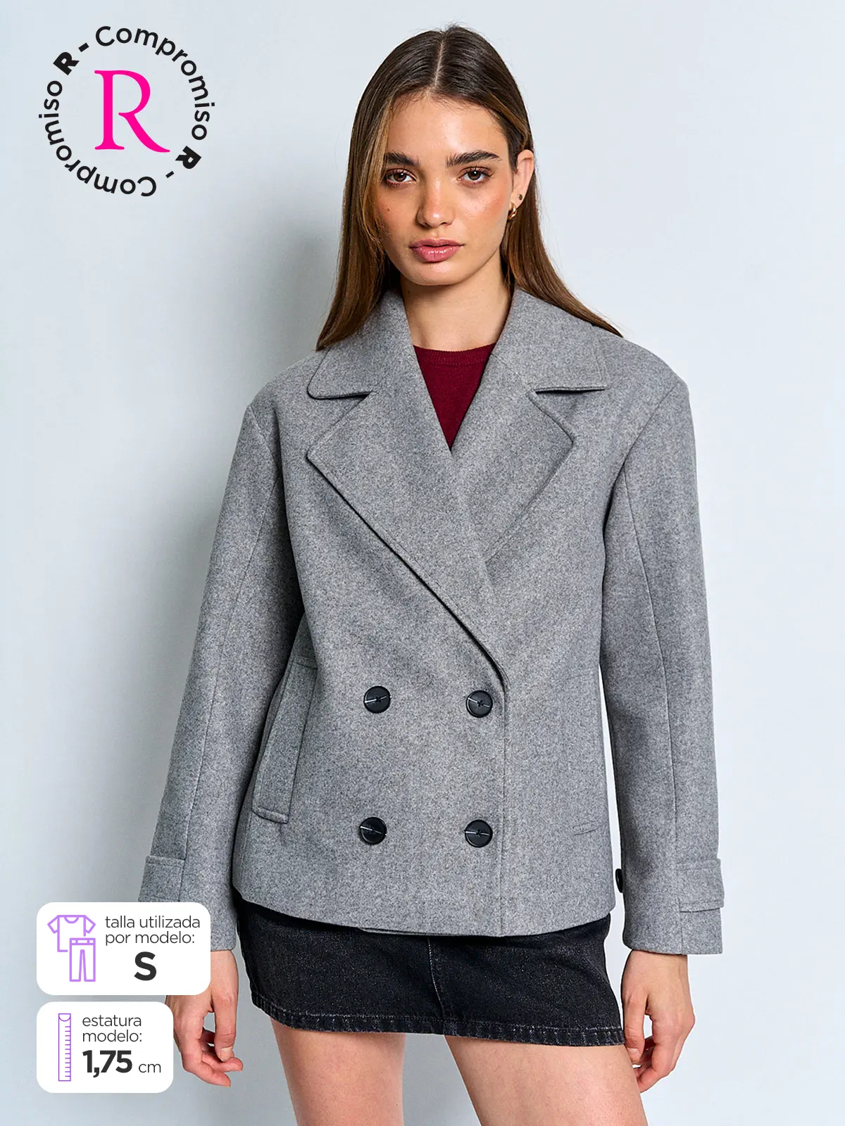 CHAQUETA MUJER INDEX CORTA - 1