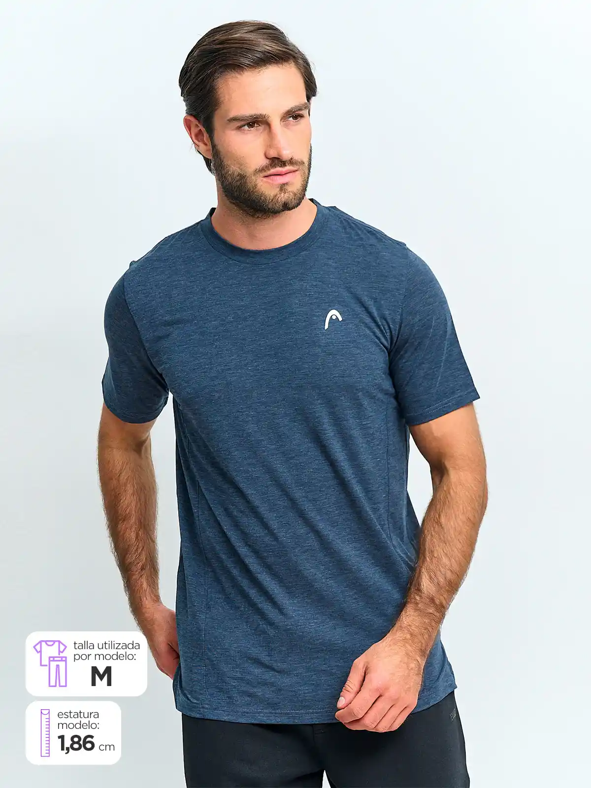 POLERA HOMBRE HEAD MANGA CORTA