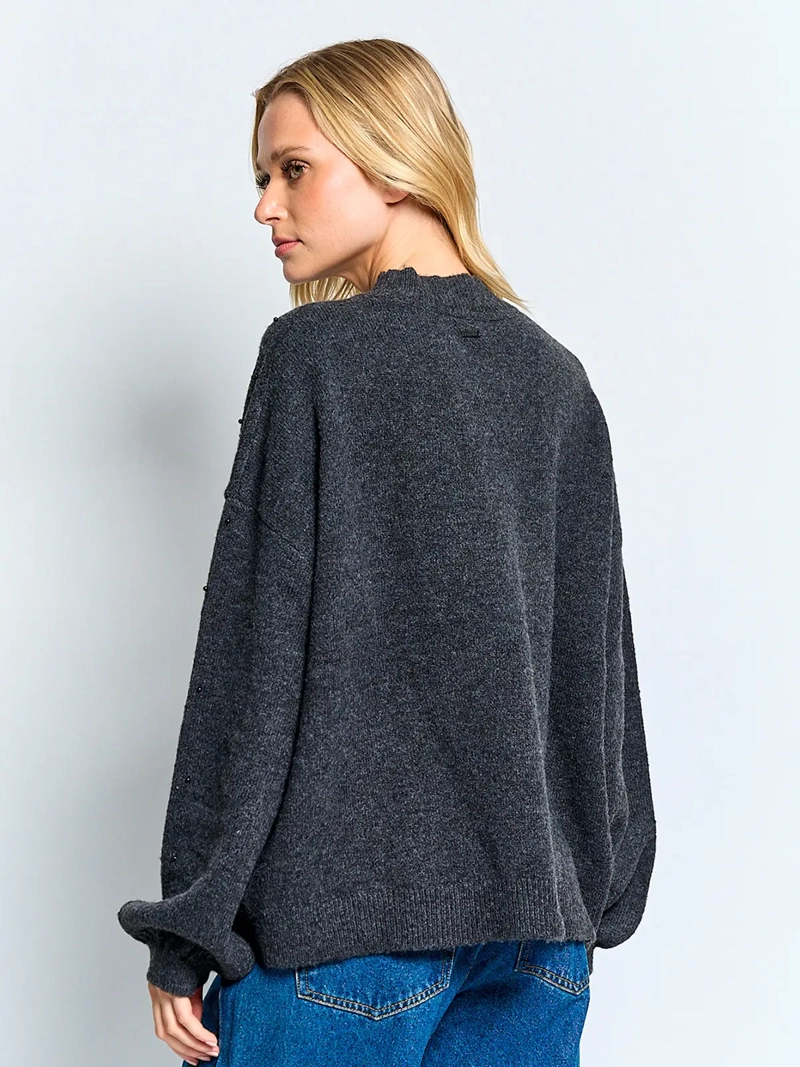 SWEATER MUJER BARBADOS LANA BRILLOS - 2
