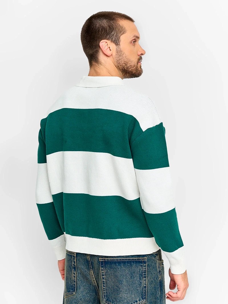 SWEATER HOMBRE INDEX ALGODÓN RAYADO - 2