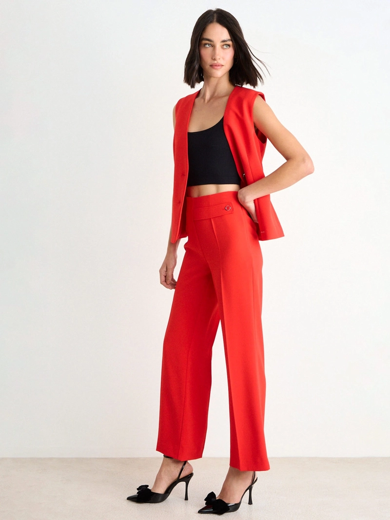 PANTALÓN MUJER ASH LISO RECTO - 2