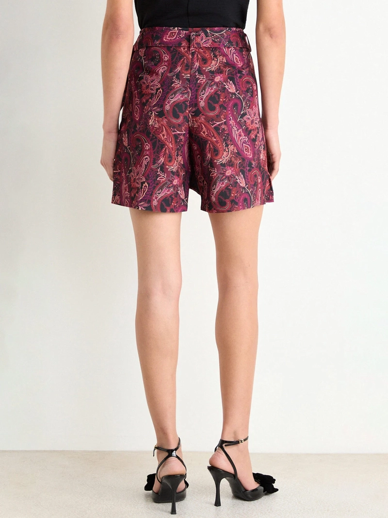 FALDA SHORT MUJER ASH CRUZADO PLISADO - 4