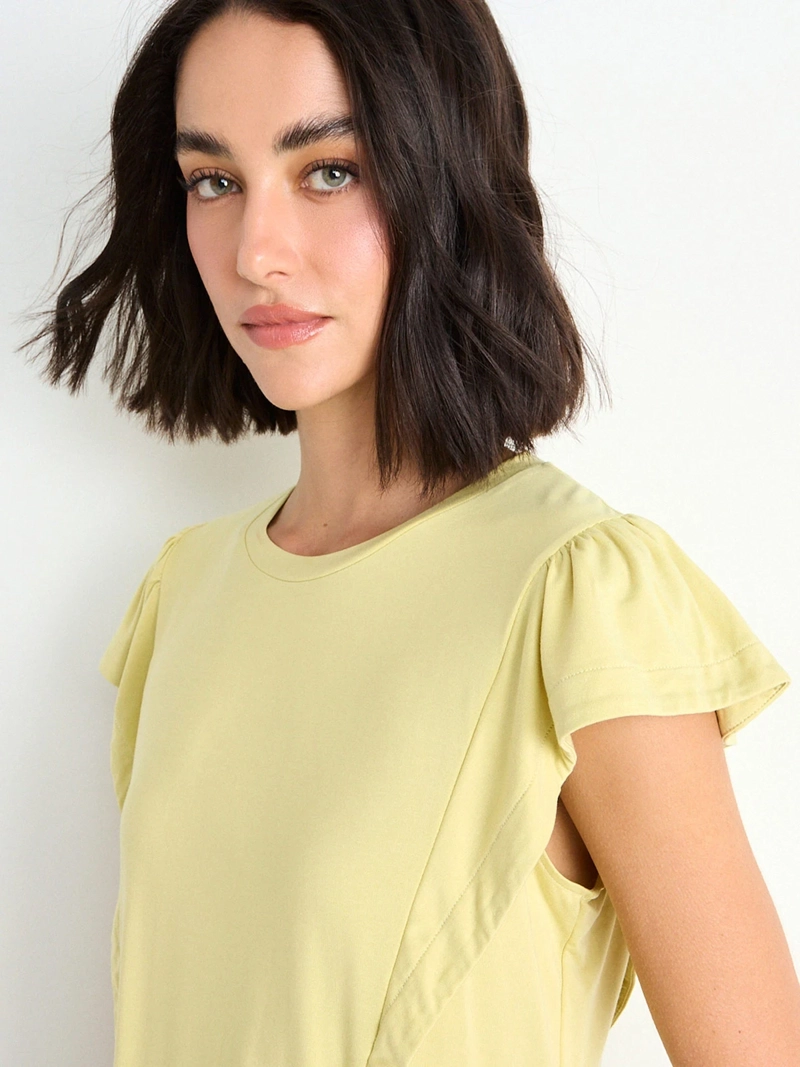 POLERA MUJER ASH MANGA CORTA - 5