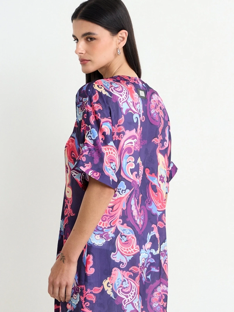 TAPADO MUJER ASH TIPO KIMONO MANGA 3/4 - 4
