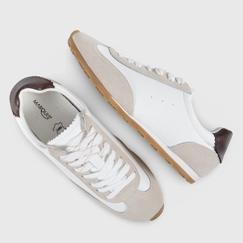 ZAPATILLAS MUJER MARQUIS CASUALES MARCE CUERO - 3