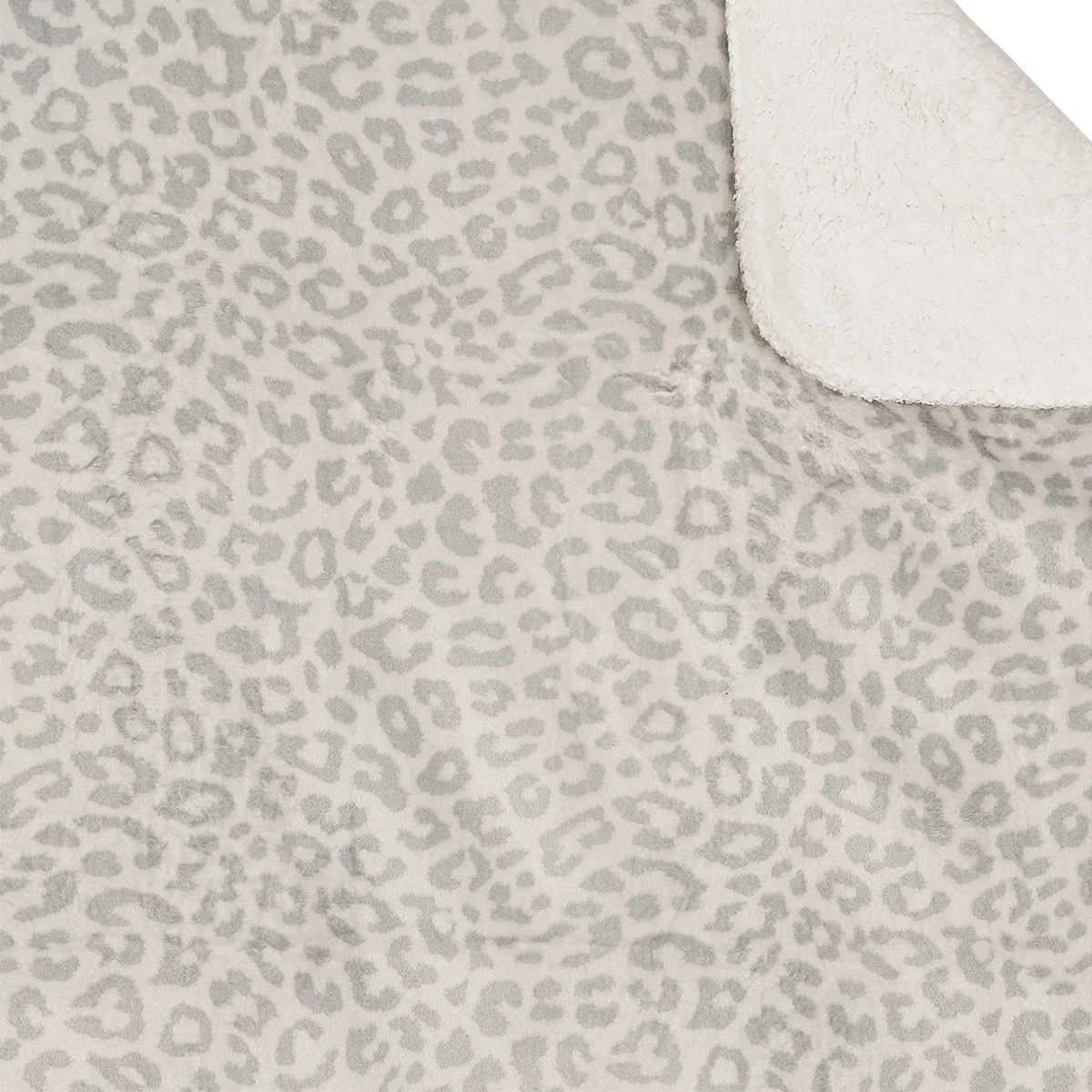 MANTA RIPLEY HOME ESTAMPADA ANIMAL PRINT 130X160 CM GRIS - 3