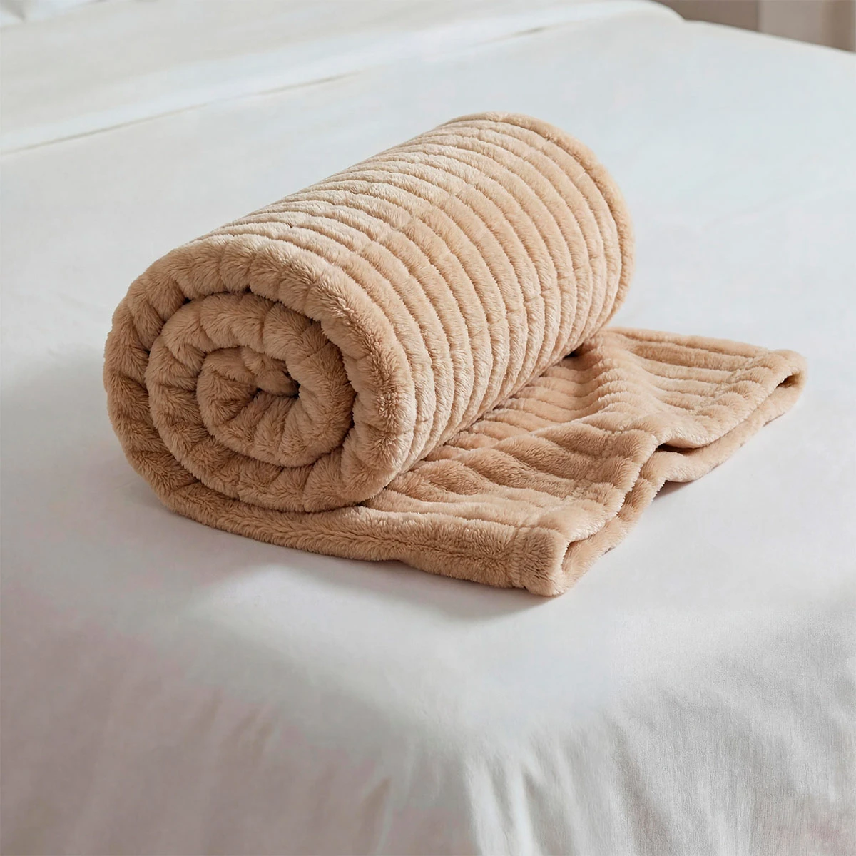 MANTA RIPLEY HOME PELUDA FLECO IVORY - 2