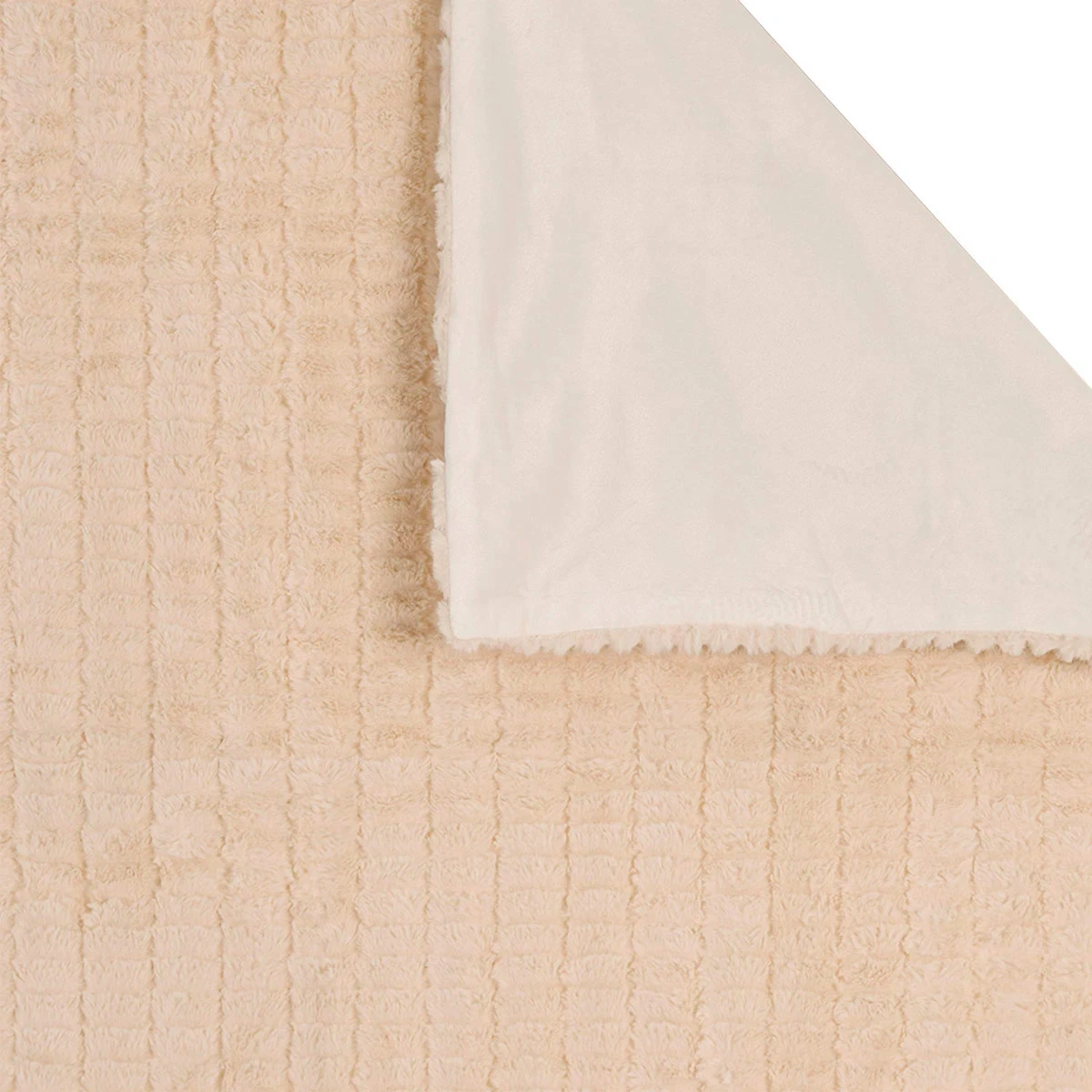 MANTA RIPLEY HOME PELUDA FLECO IVORY - 3