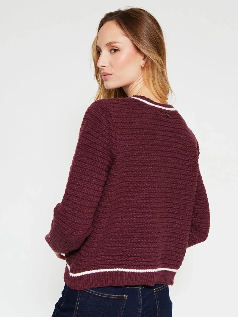 CARDIGAN MUJER REGATTA MANGA LARGA BOTONES - 2