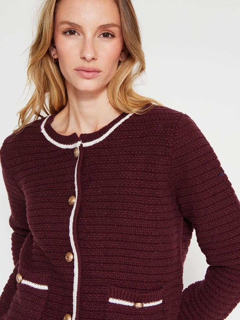 CARDIGAN MUJER REGATTA MANGA LARGA BOTONES - 3