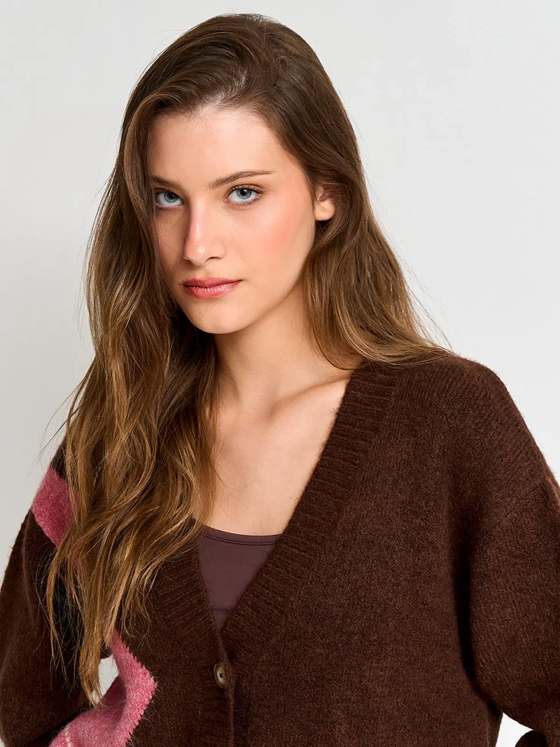CARDIGAN MUJER PEPE JEANS LANA JACQUARD - 3