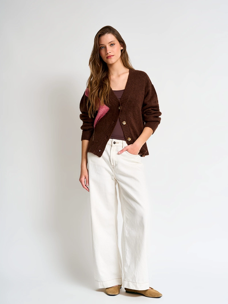 CARDIGAN MUJER PEPE JEANS LANA JACQUARD - 4
