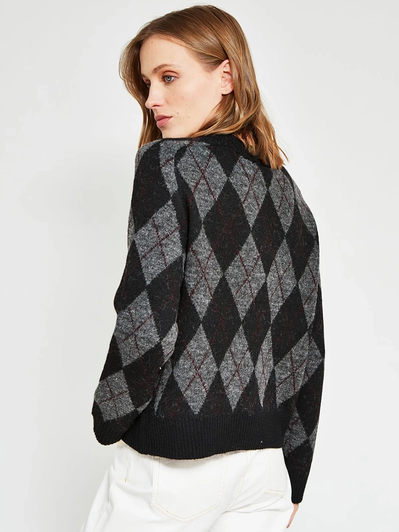 SWEATER MUJER MARQUIS ROMBOS - 3