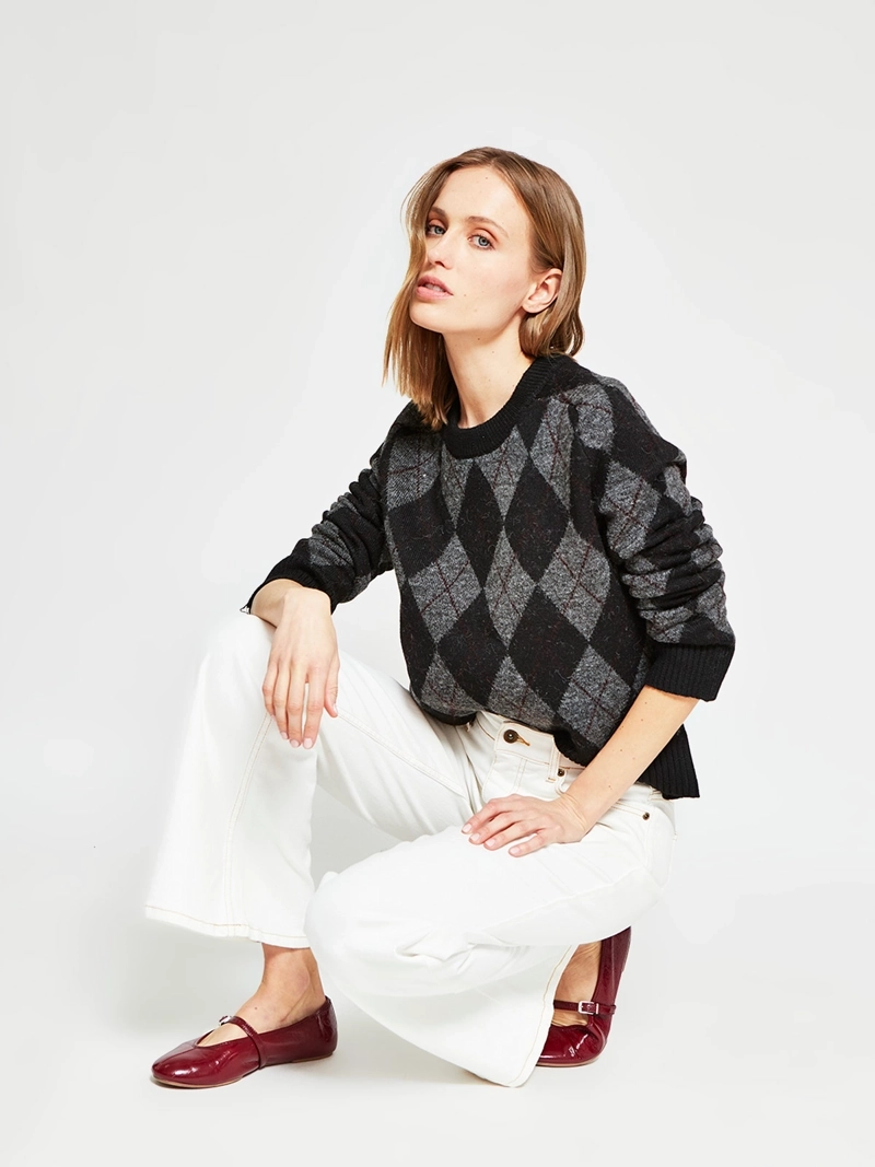 SWEATER MUJER MARQUIS ROMBOS - 5
