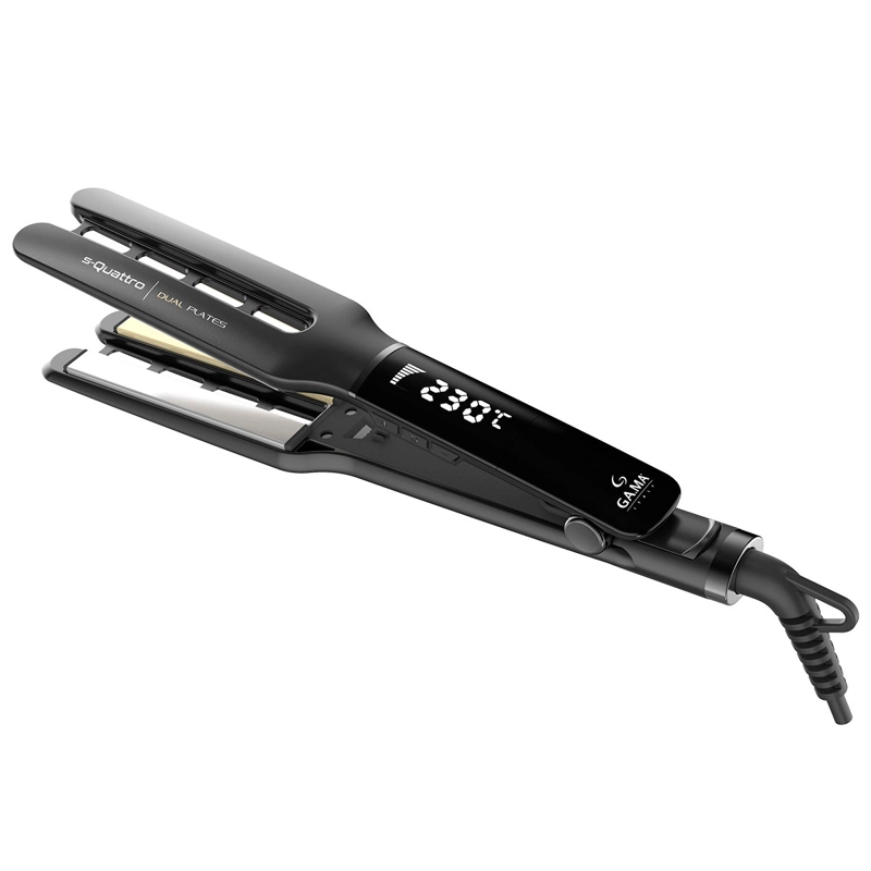 ALISADOR DE PELO GAMA DUAL PLATE S-QUATTRO DIGITAL - 1