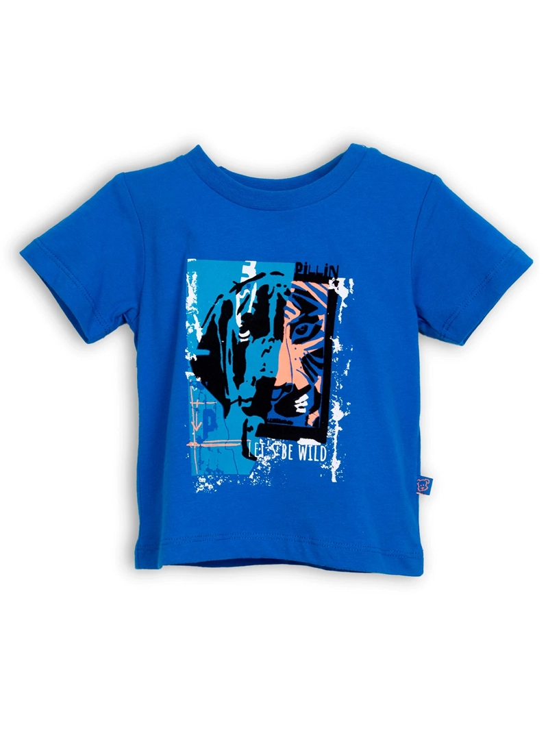 POLERA MANGA CORTA ALGODÓN NIÑO PILLÍN PVC636-25 - 1