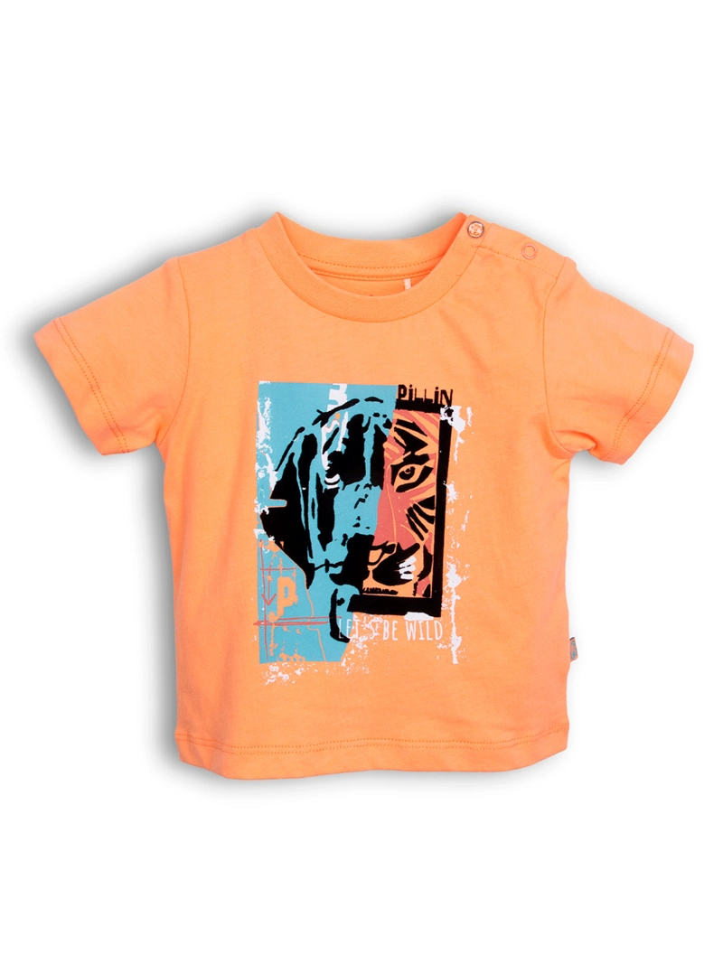 POLERA MANGA CORTA ALGODÓN NIÑO PILLÍN PVC636-25 - 1