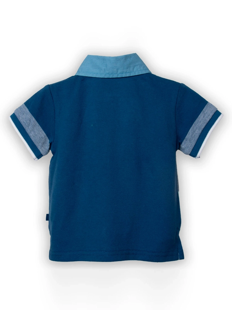 POLERA MANGA CORTA ALGODÓN NIÑO PILLÍN PVC639-25 - 2