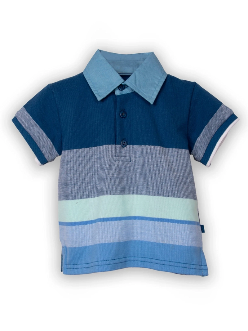 POLERA MANGA CORTA ALGODÓN NIÑO PILLÍN PVC639-25 - 1