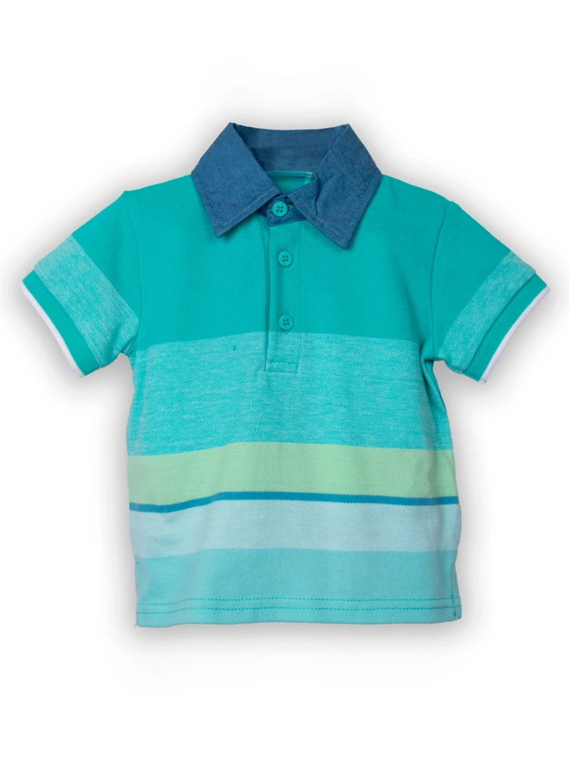 POLERA MANGA CORTA ALGODÓN NIÑO PILLÍN PVC639-25 - 1