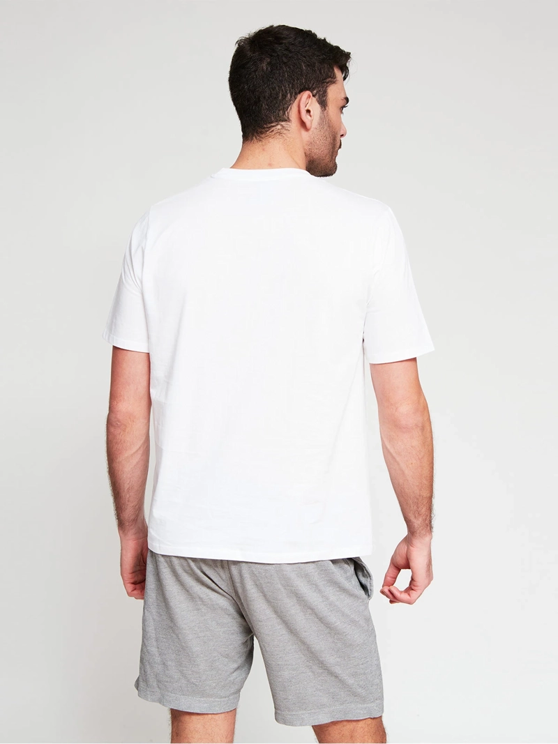 POLERA HOMBRE REEBOK ALGODÓN BIG LOGO - 2