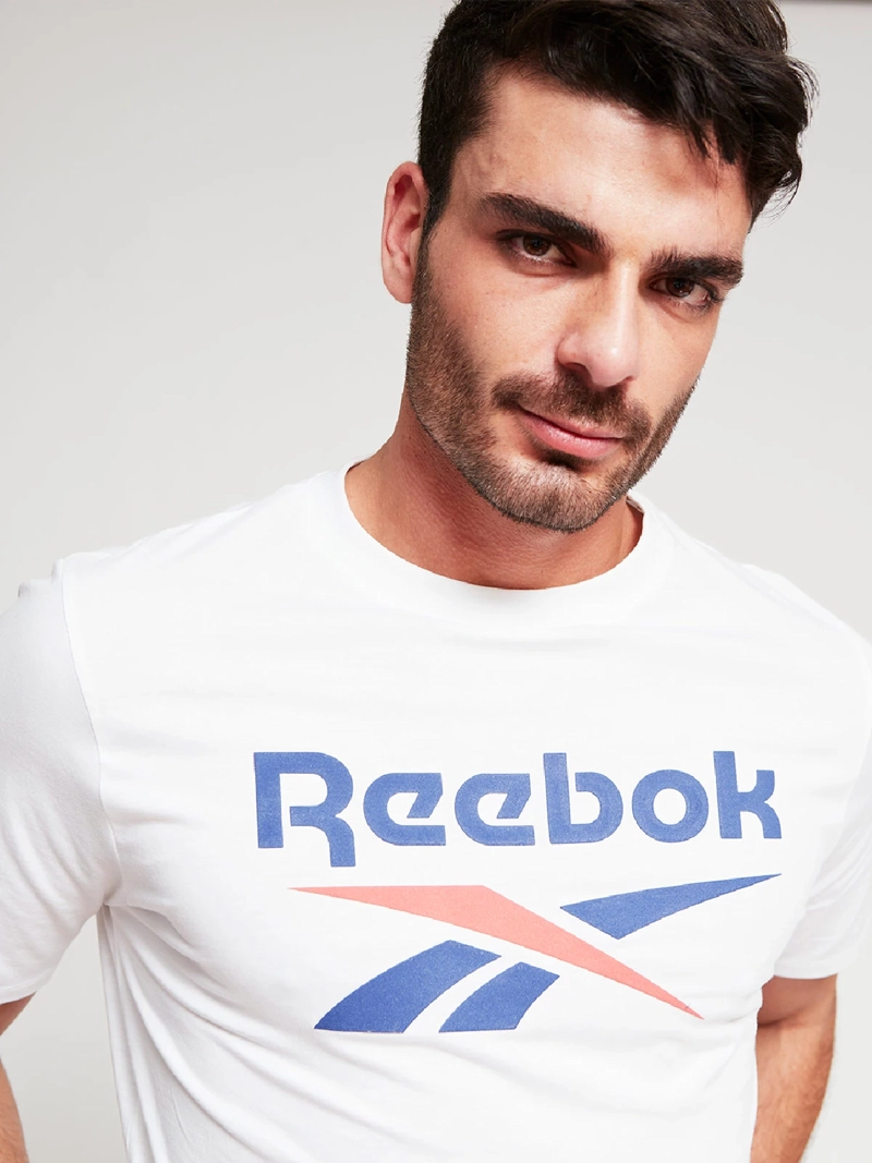 POLERA HOMBRE REEBOK ALGODÓN BIG LOGO - 3