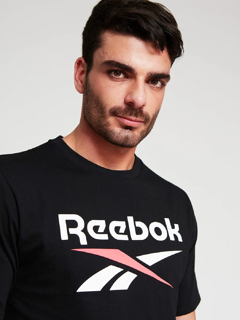POLERA HOMBRE REEBOK ALGODÓN BIG LOGO - 3