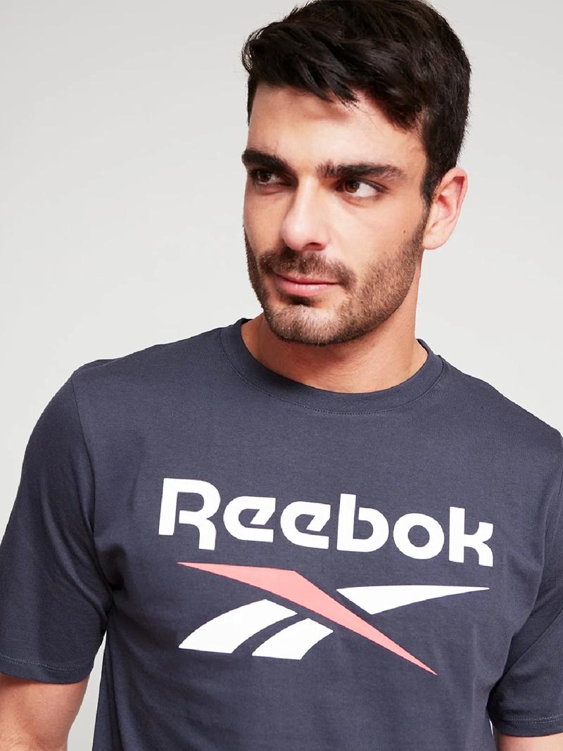 POLERA HOMBRE REEBOK ALGODÓN BIG LOGO - 3