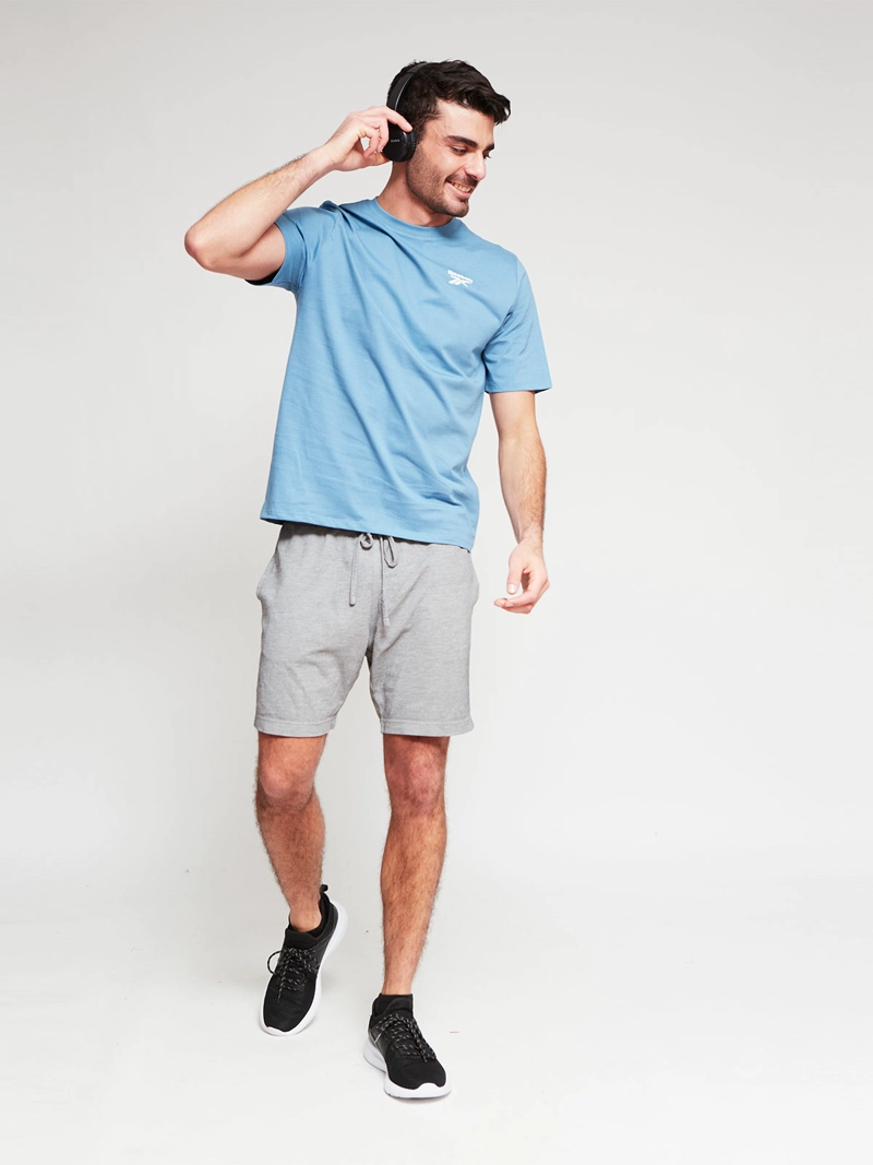 POLERA HOMBRE REEBOK ALGODÓN SMALL LOGO - 4
