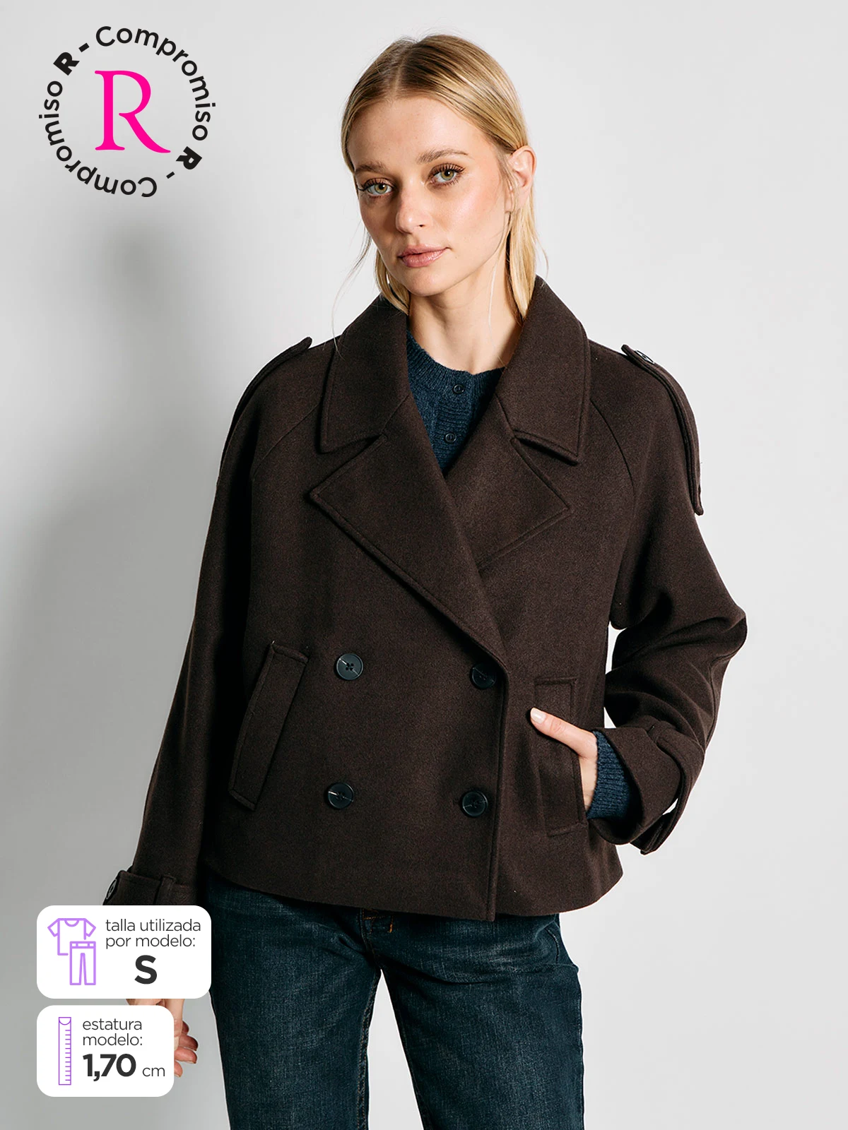 CHAQUETA MUJER INDEX CORTA - 1