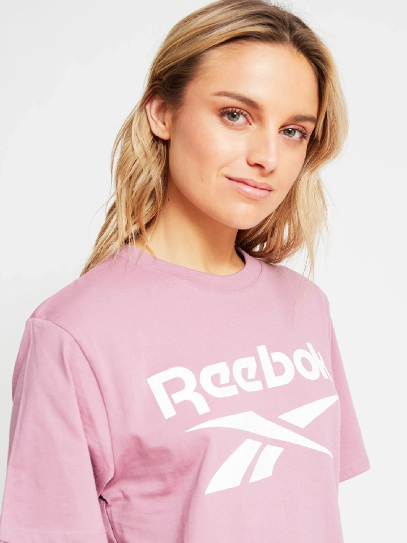 POLERA MUJER REEBOK ALGODÓN BIG LOGO - 3