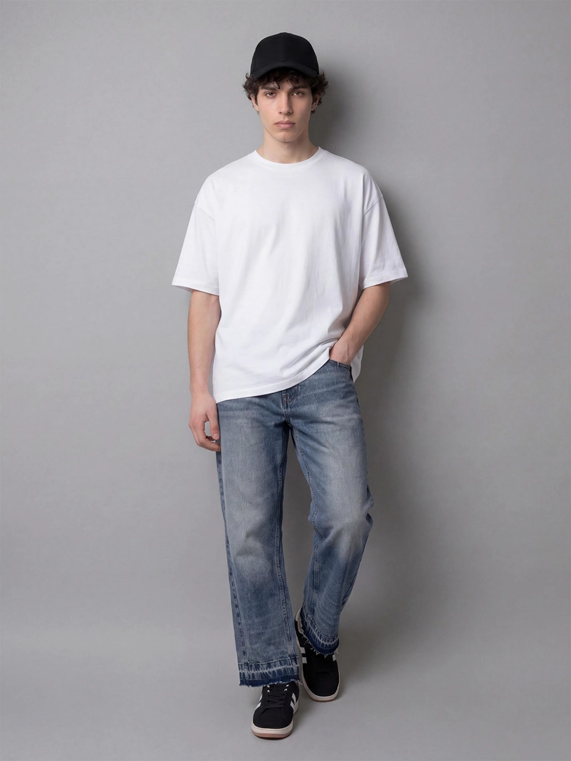 JEANS HOMBRE INDEX ALGODÓN FLARE - 1