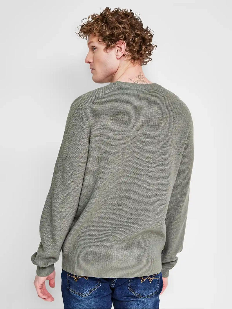 SWEATER HOMBRE KENNETH STEVENS CUELLO REDONDO - 2