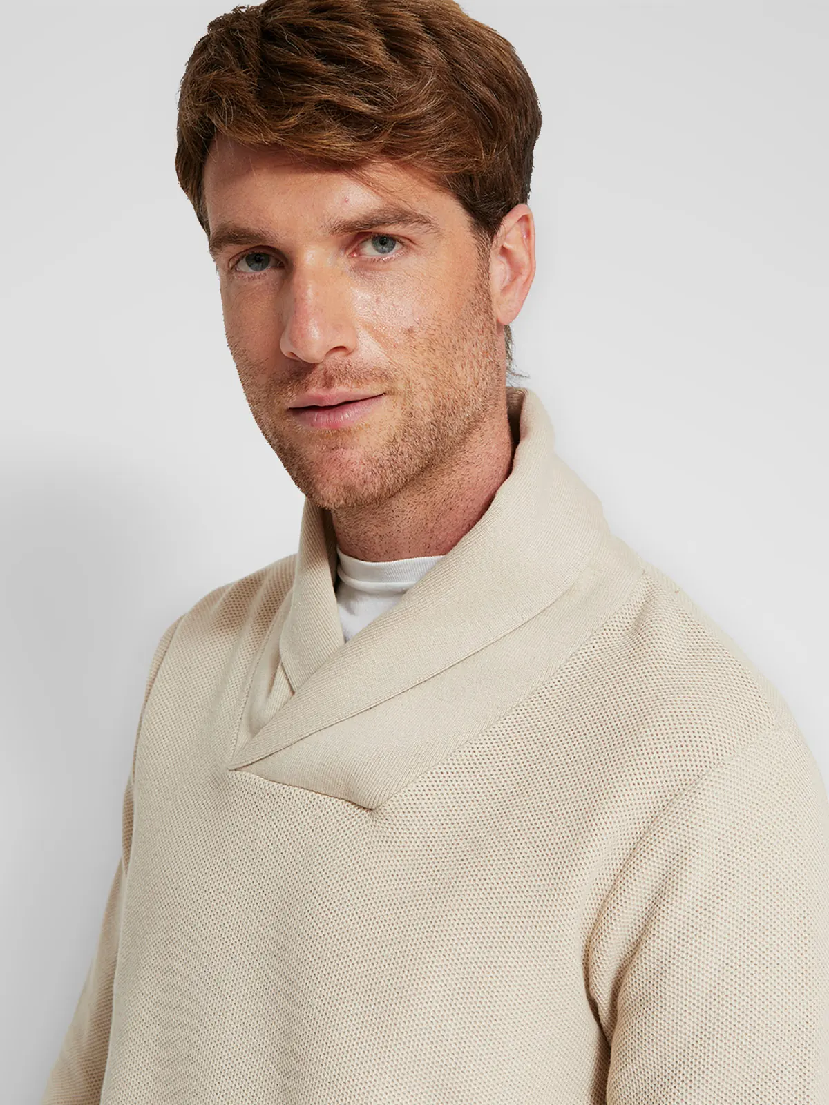 SWEATER HOMBRE KENNETH STEVENS ALGODÓN  - 3