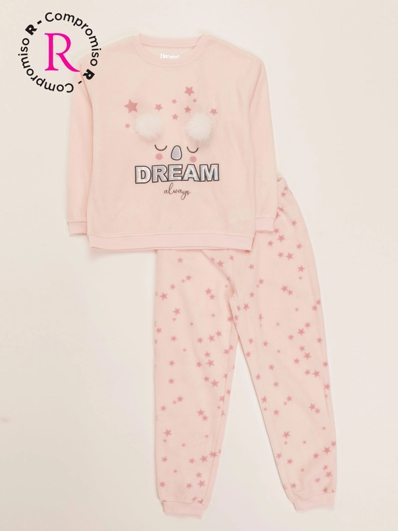 PIJAMA NIÑA HARVEST MICROPOLAR