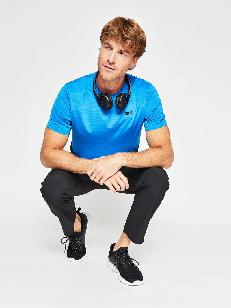 POLERA HOMBRE REEBOK MANGA CORTA ATHLETE TRAIN - 4