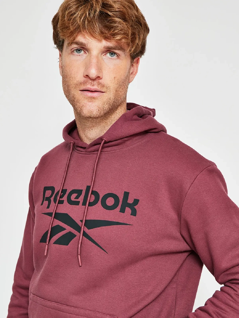 POLERON HOMBRE REEBOOK ALGODÓN CON CAPUCHA - 3