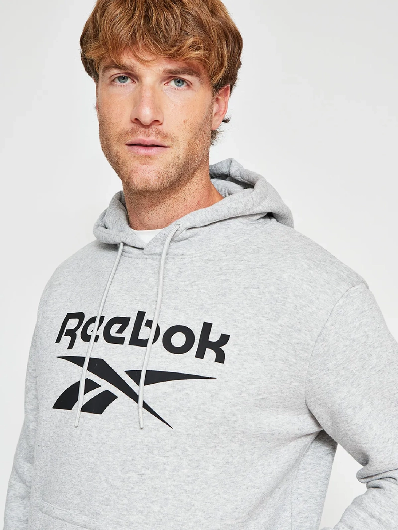 POLERON HOMBRE REEBOOK ALGODÓN CON CAPUCHA - 3