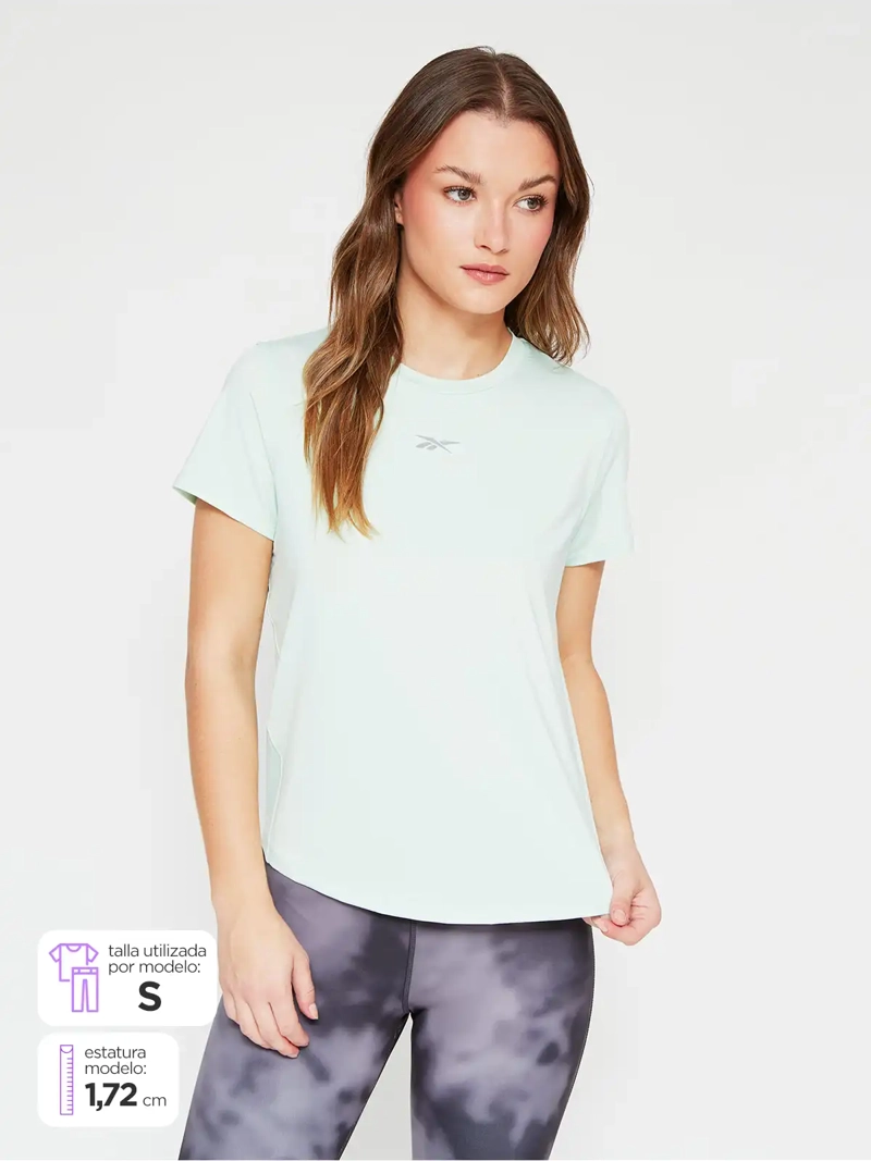 POLERA MUJER REEBOOK MANGA CORTA ID TRAIN - 1