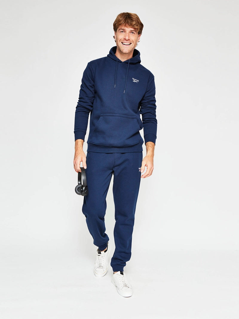 POLERON HOMBRE REEBOK ALGODÓN SMALL LOGO - 4