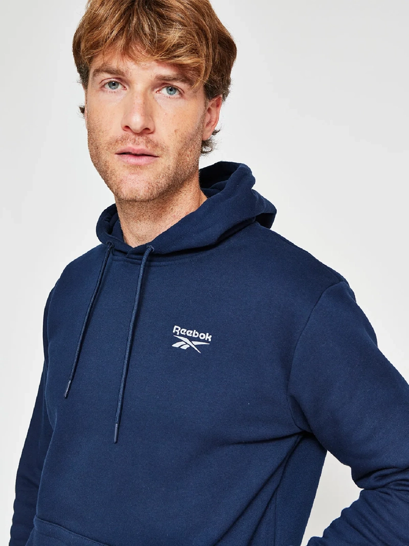 POLERON HOMBRE REEBOK ALGODÓN SMALL LOGO - 3