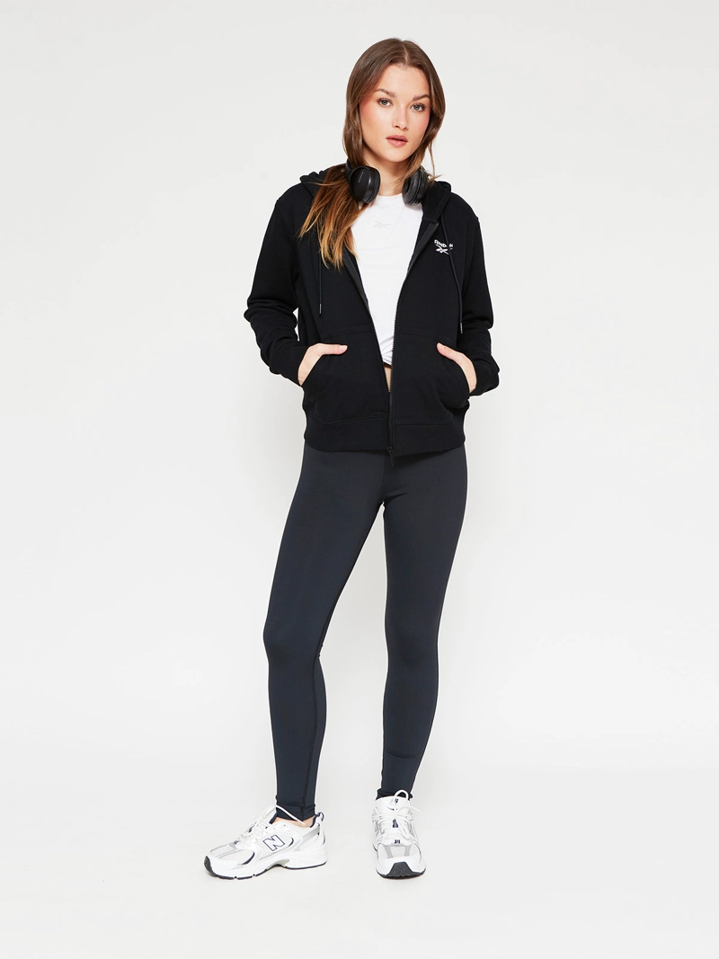 POLERON MUJER REEBOK ALGODÓN SMALL LOGO - 4